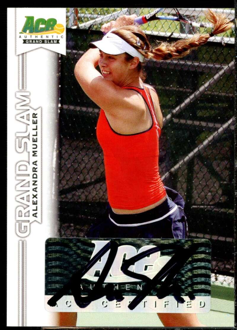 Alexandra Mueller Card 2013 Ace Authentic Grand Slam #BAAM2  Image 1