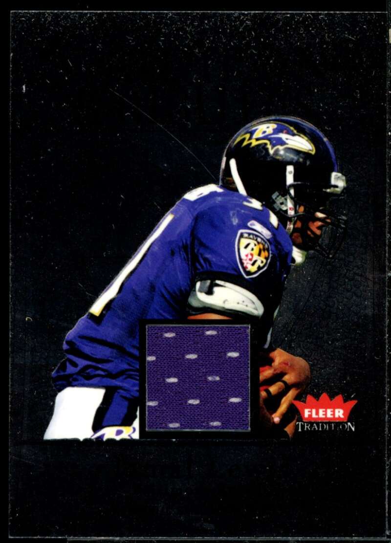 Jamal Lewis Card 2004 Fleer Tradition Gridiron Tributes Game Used #GTJL  Image 1