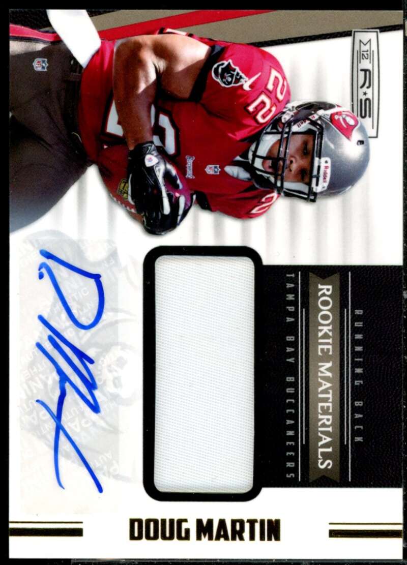 Doug Martin Rookie 2012 Rookies and Stars Rookie Materials Prime Autograph #225  Image 1