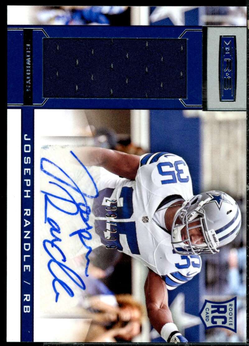 Joseph Randle Rookie Card 2013 Rookies and Stars Rookie Jersey Autographs #214  Image 1