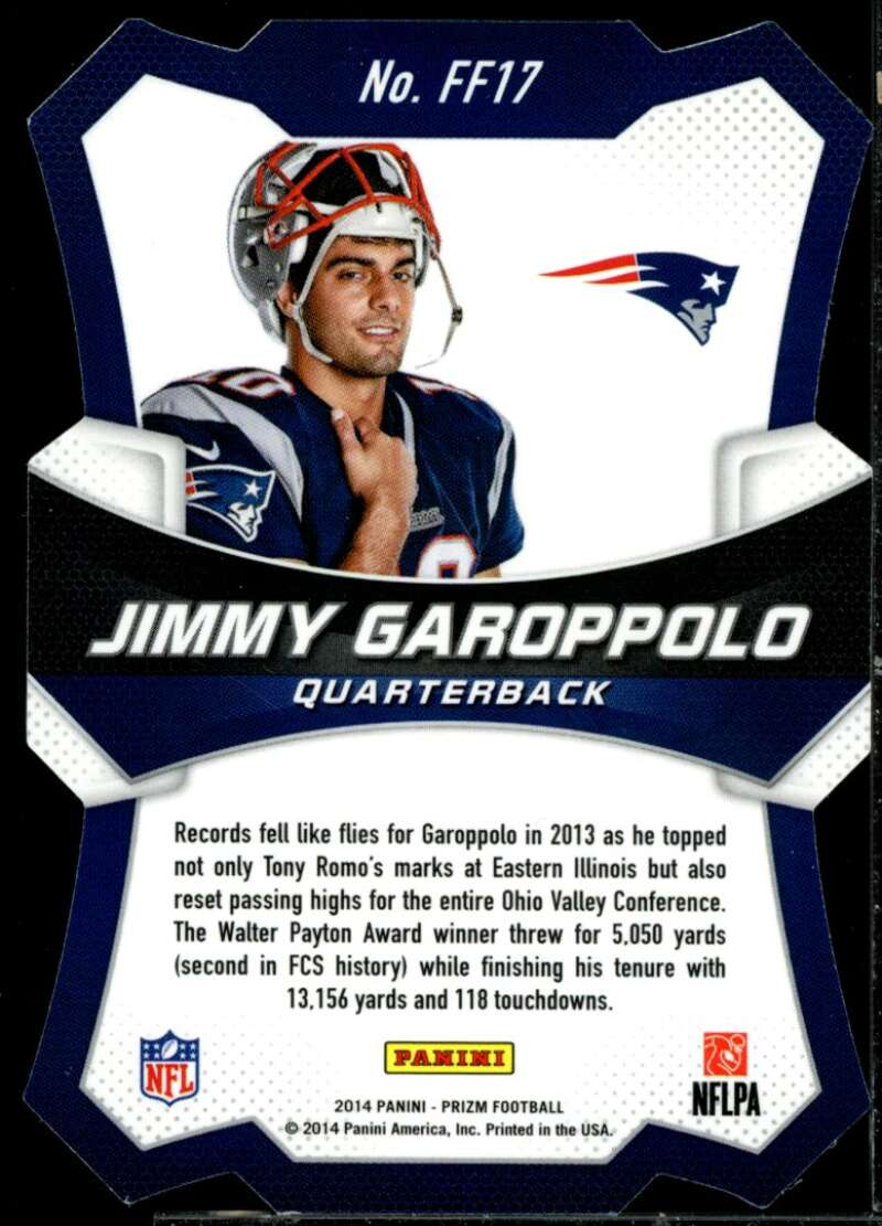 Jimmy Garoppolo 3-card Rookie RC Lot