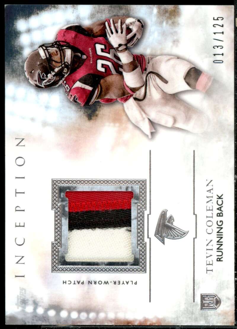 Nfl Tevin Coleman Atlanta Falcons 2015 Panini Rookie Jersey 