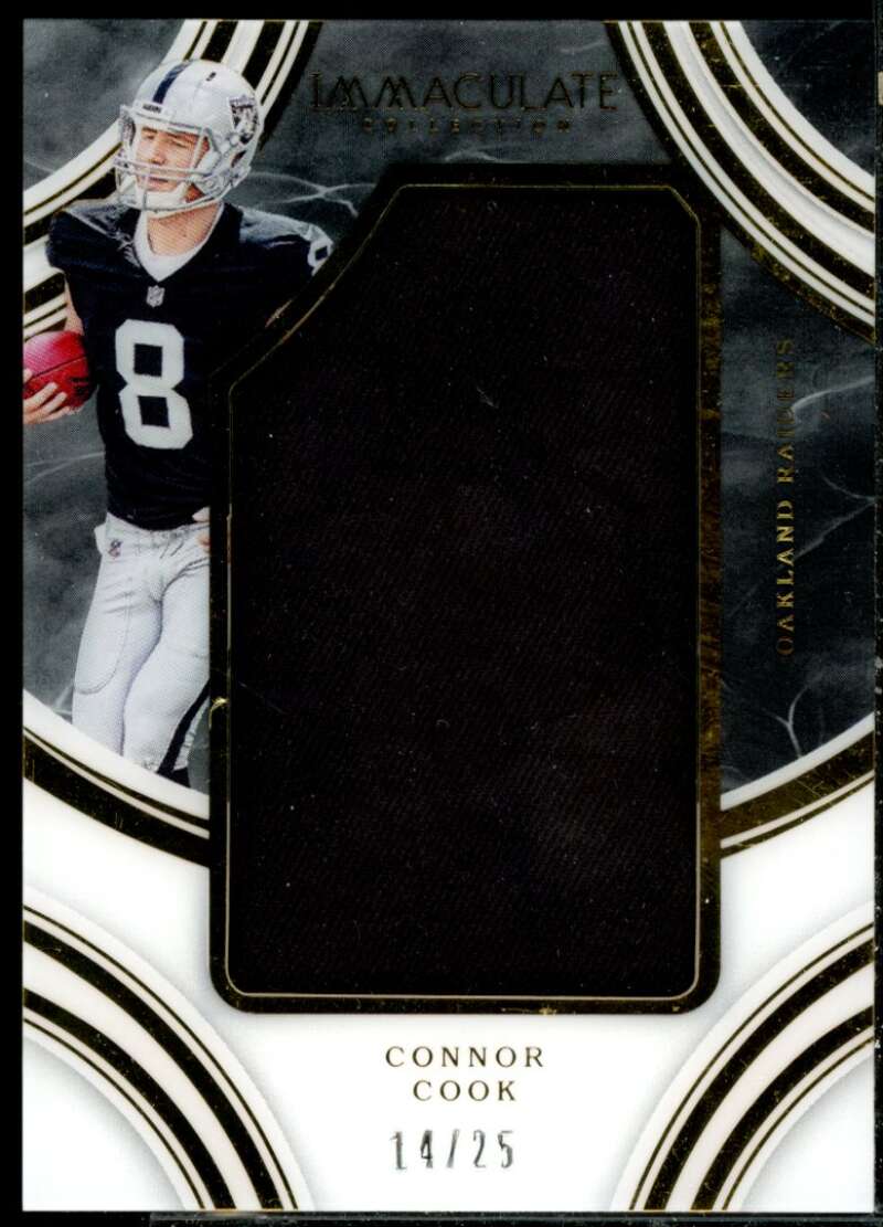 Connor Cook Rookie 2016 Immaculate Collection Immaculate Standard Jerseys #20  Image 1