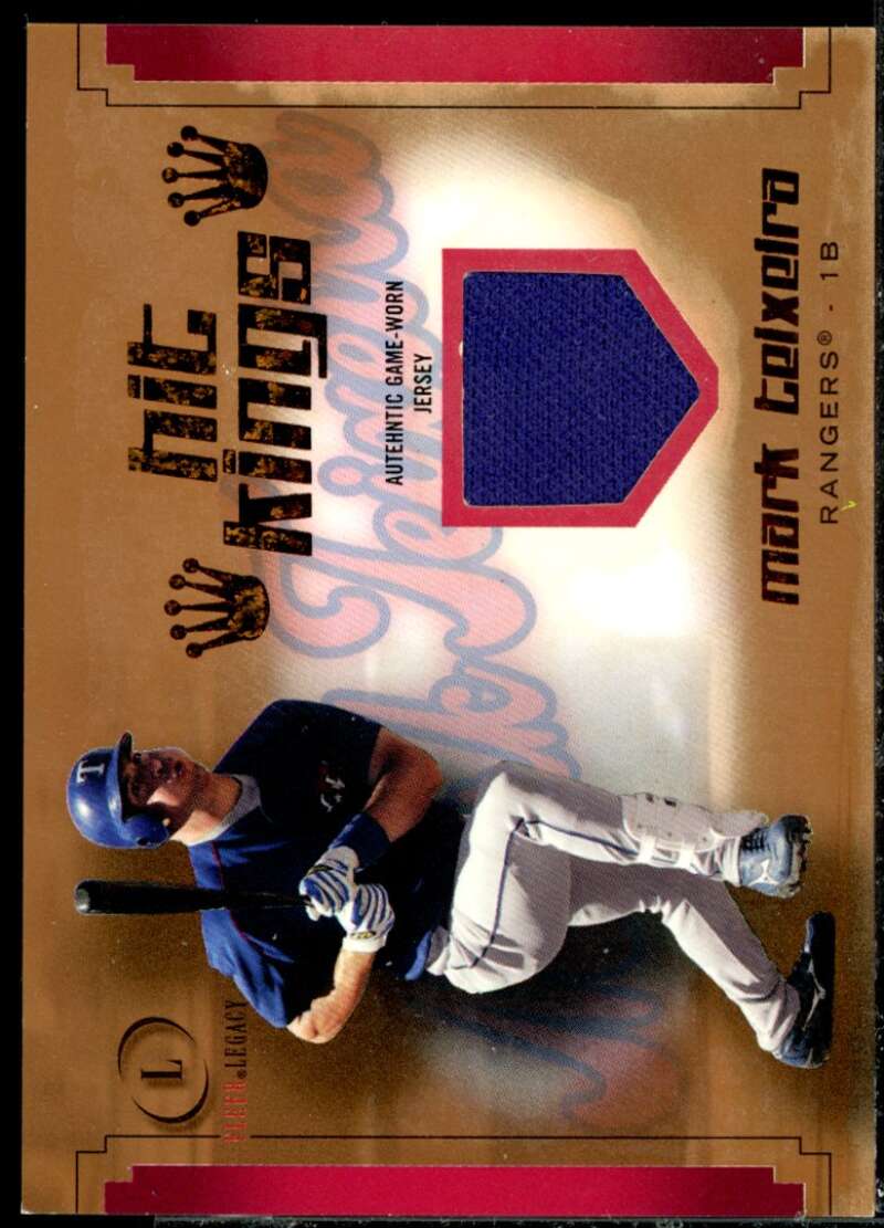 Mark Teixeira Card 2004 Fleer Legacy Hit Kings Jersey Copper #MT  Image 1