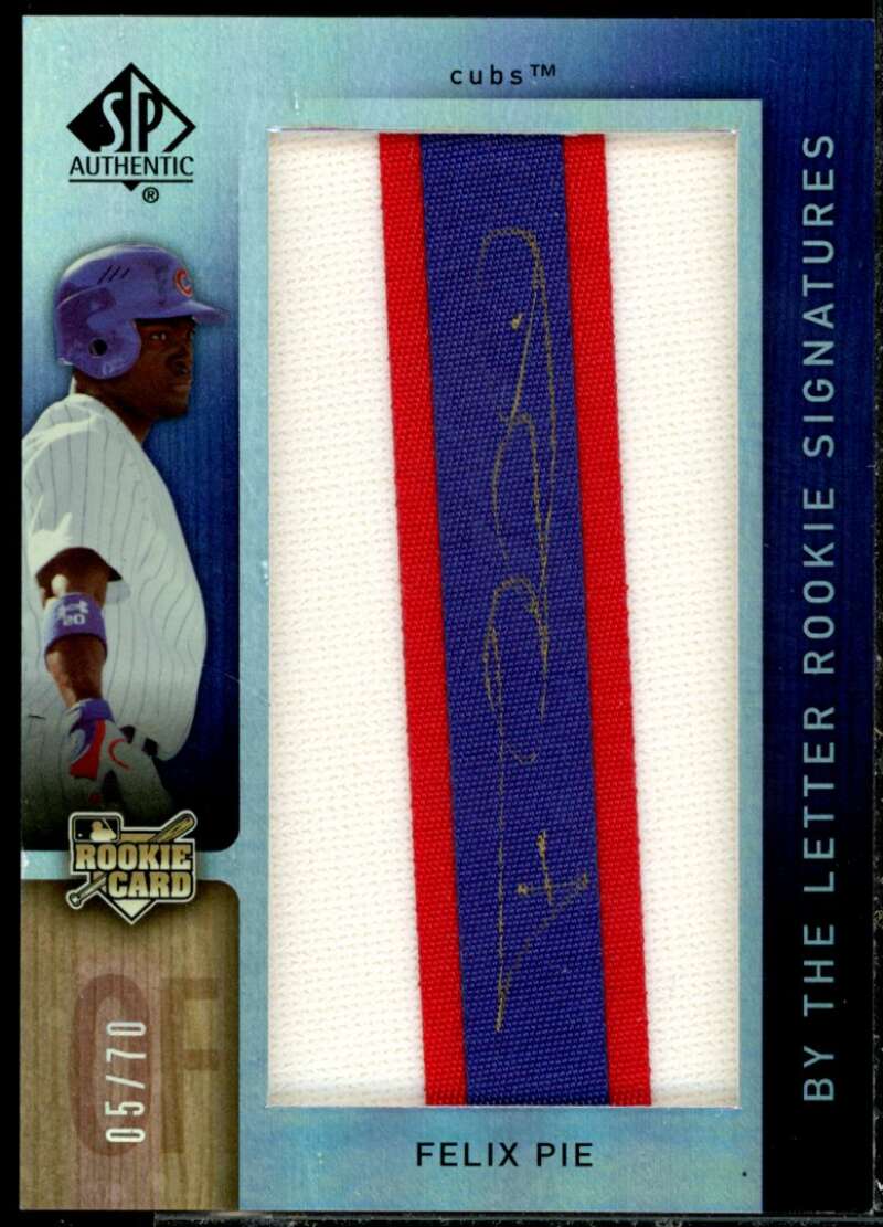 Felix Pie AU Rookie Card 2007 SP Authentic #155b  Image 1