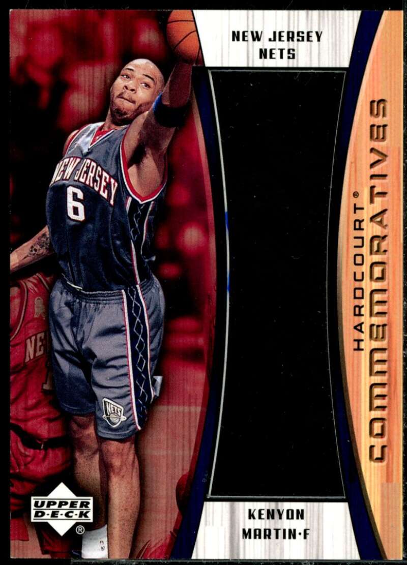 Kenyon Martin Card 2002-03 Upper Deck Hardcourt Autographs #KMC  Image 1