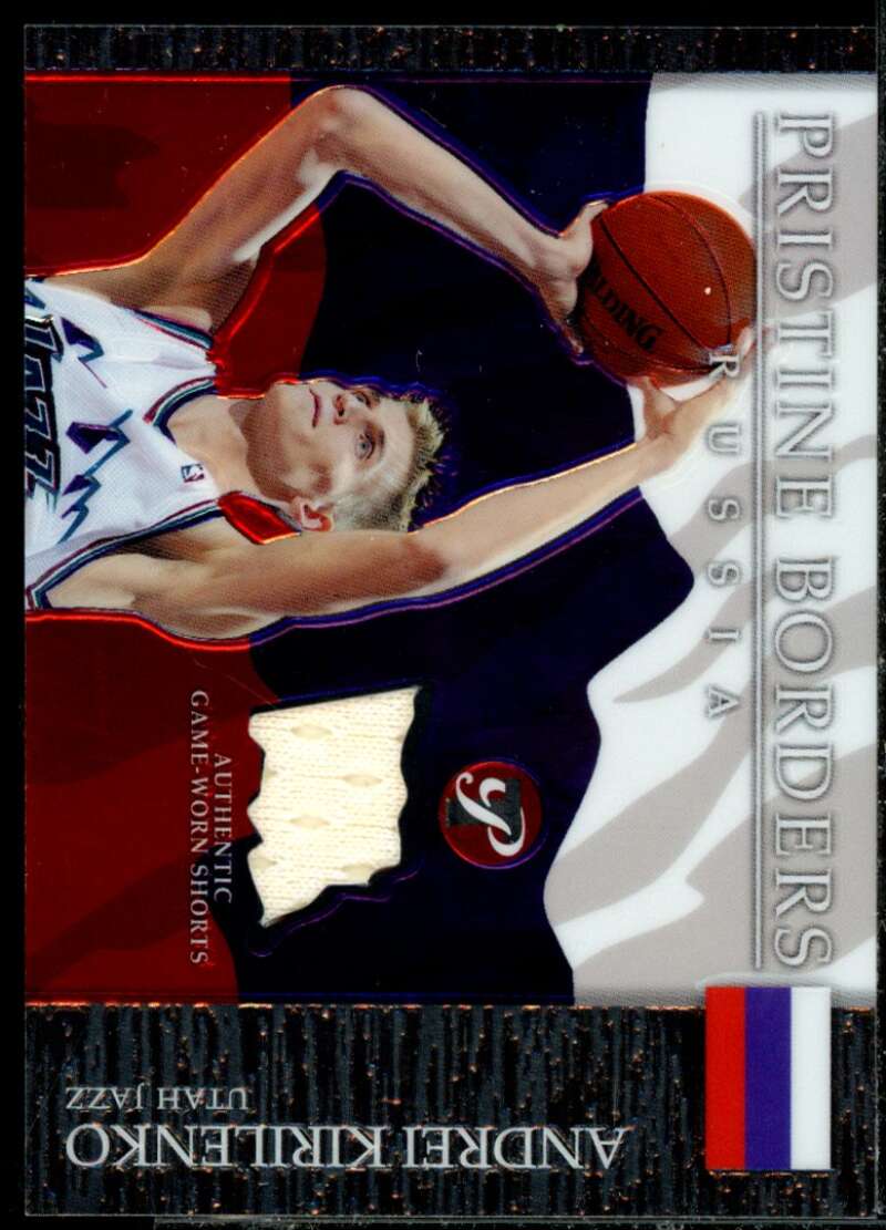 Andrei Kirilenko Card 2003-04 Topps Pristine Borders Relics #AK  Image 1