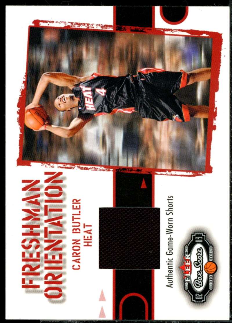 Caron Butler Shorts Rookie 2002-03 Fleer Box Score Freshman Orientation #FO7  Image 1