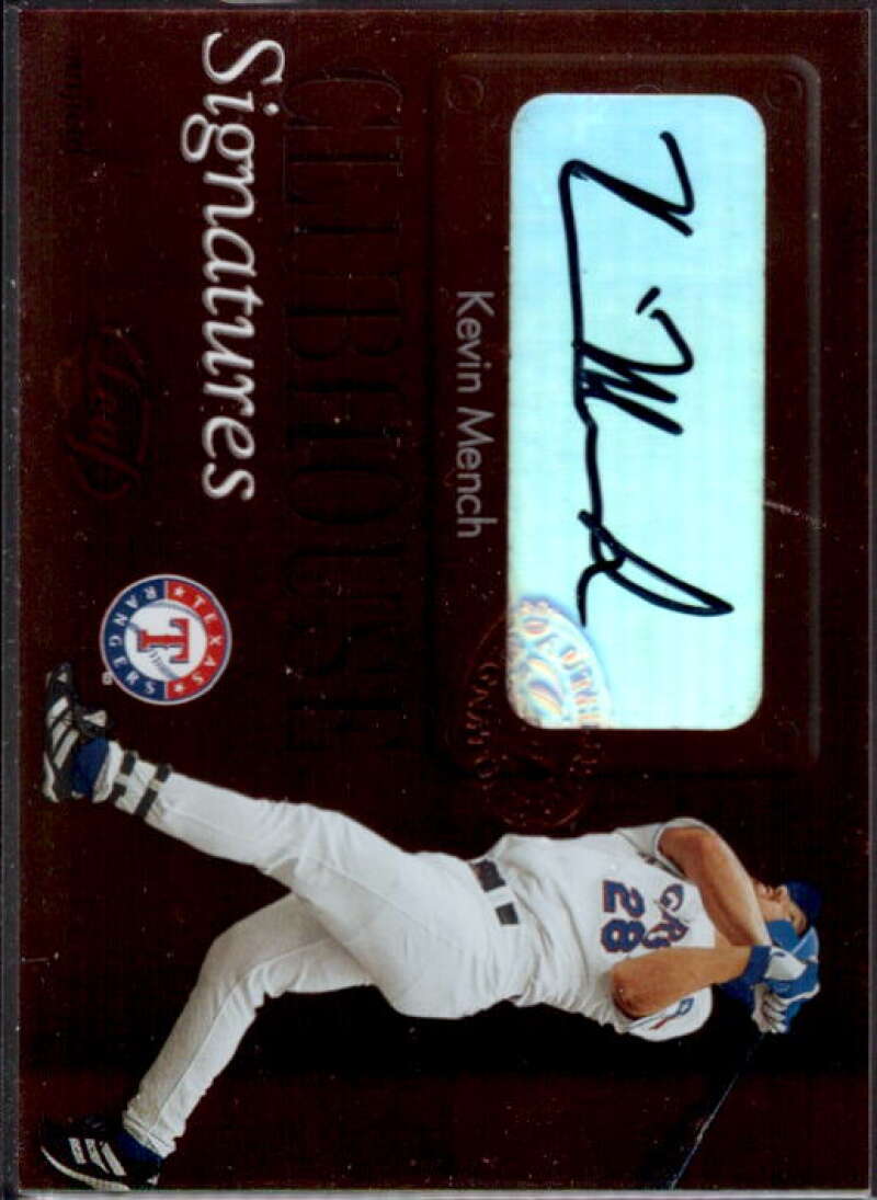 Kevin Mench Card 2003 Leaf Clubhouse Signatures Bronze #18  Image 1
