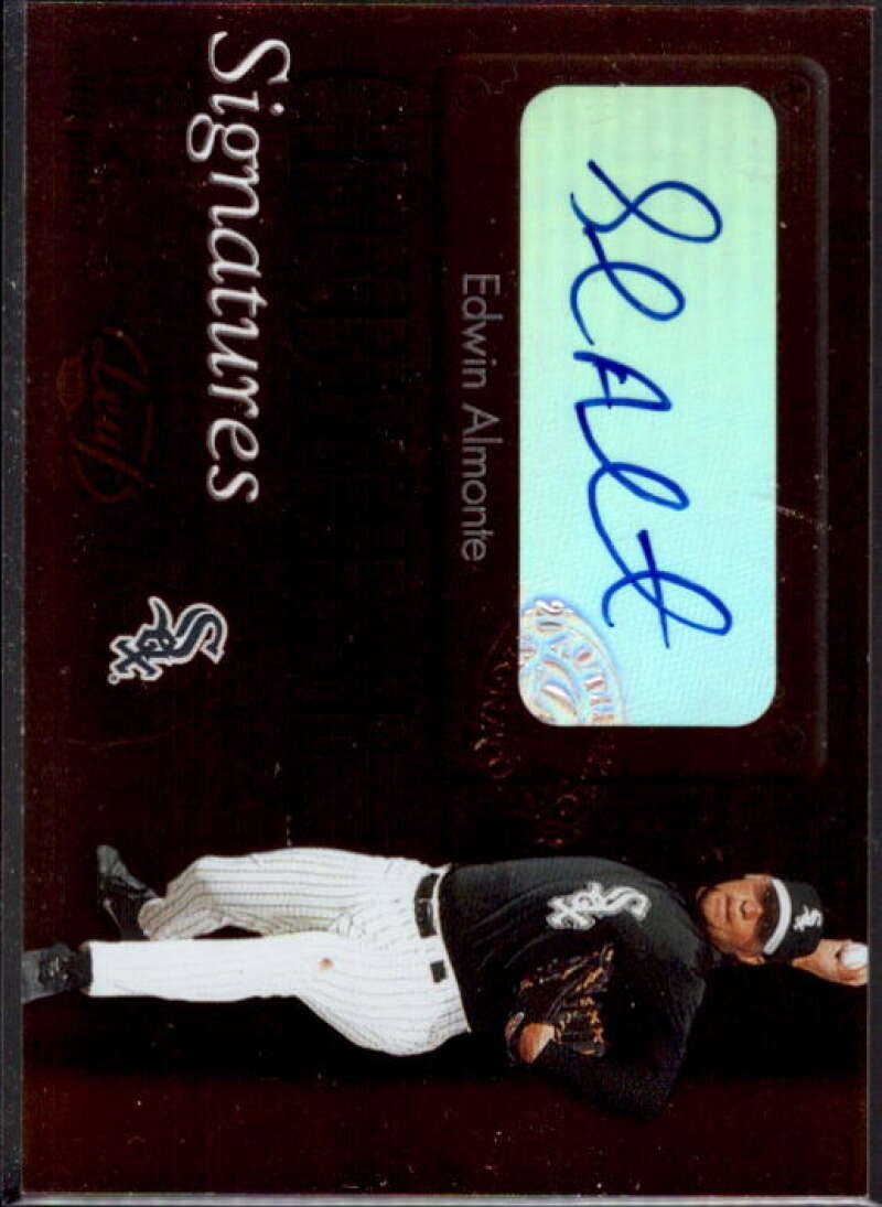 Edwin Almonte Card 2003 Leaf Clubhouse Signatures Bronze #1  Image 1