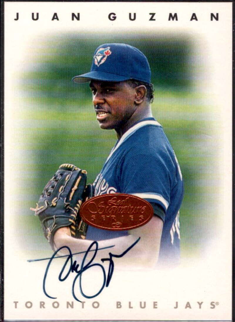 Juan Guzman Card 1996 Leaf Signature Autographs #88  Image 1