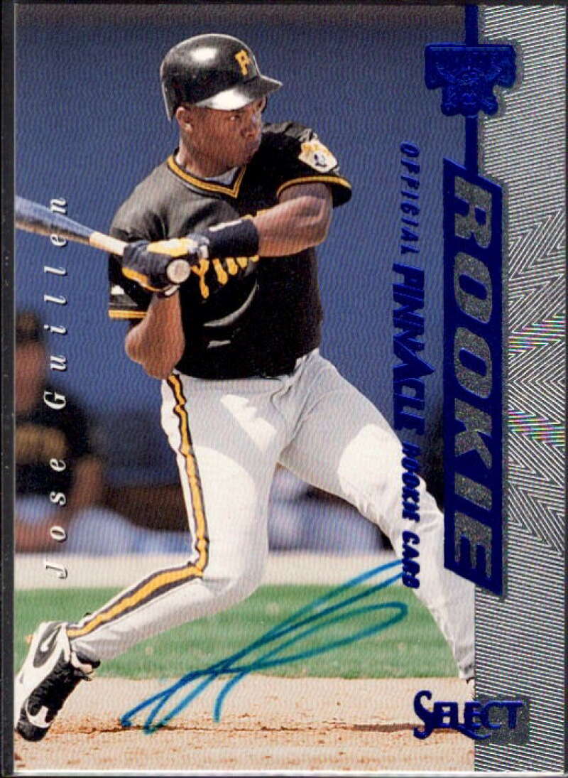Jose Guillen Card 1997 Select Rookie Autographs #1  Image 1