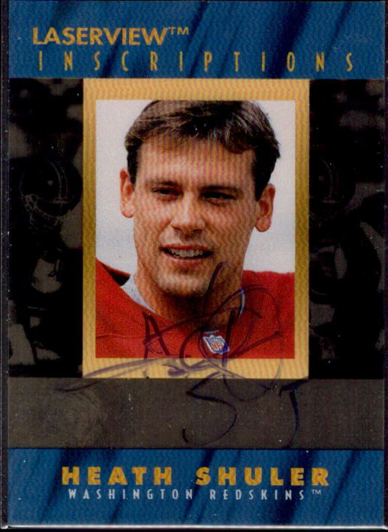 Heath Shuler Card 1996 Laser View Inscriptions #24  Image 1