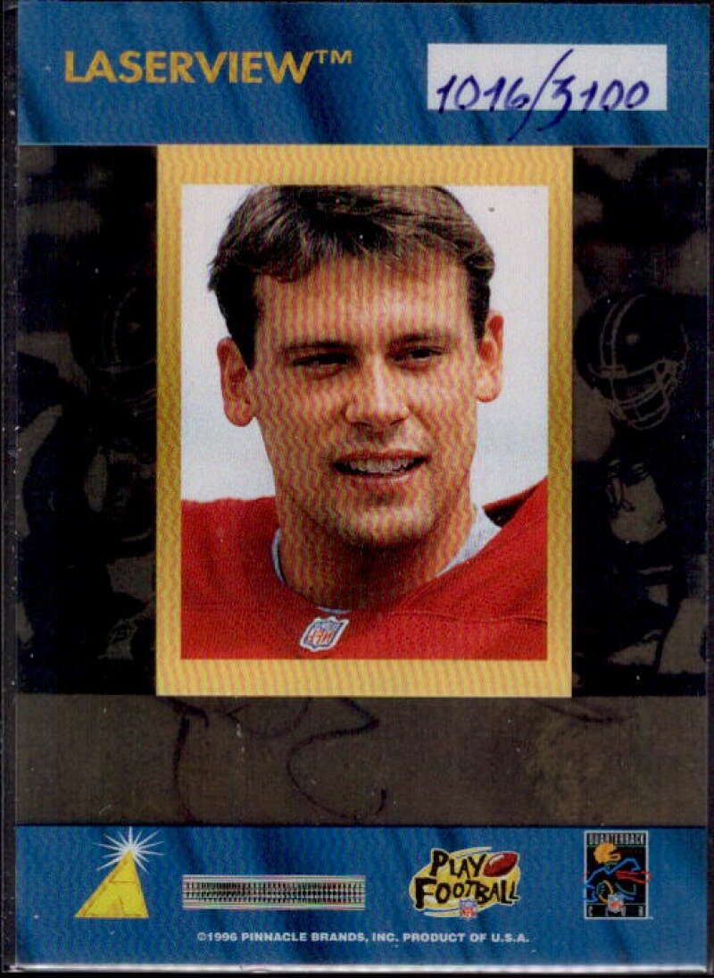 Heath Shuler Card 1996 Laser View Inscriptions #24  Image 2