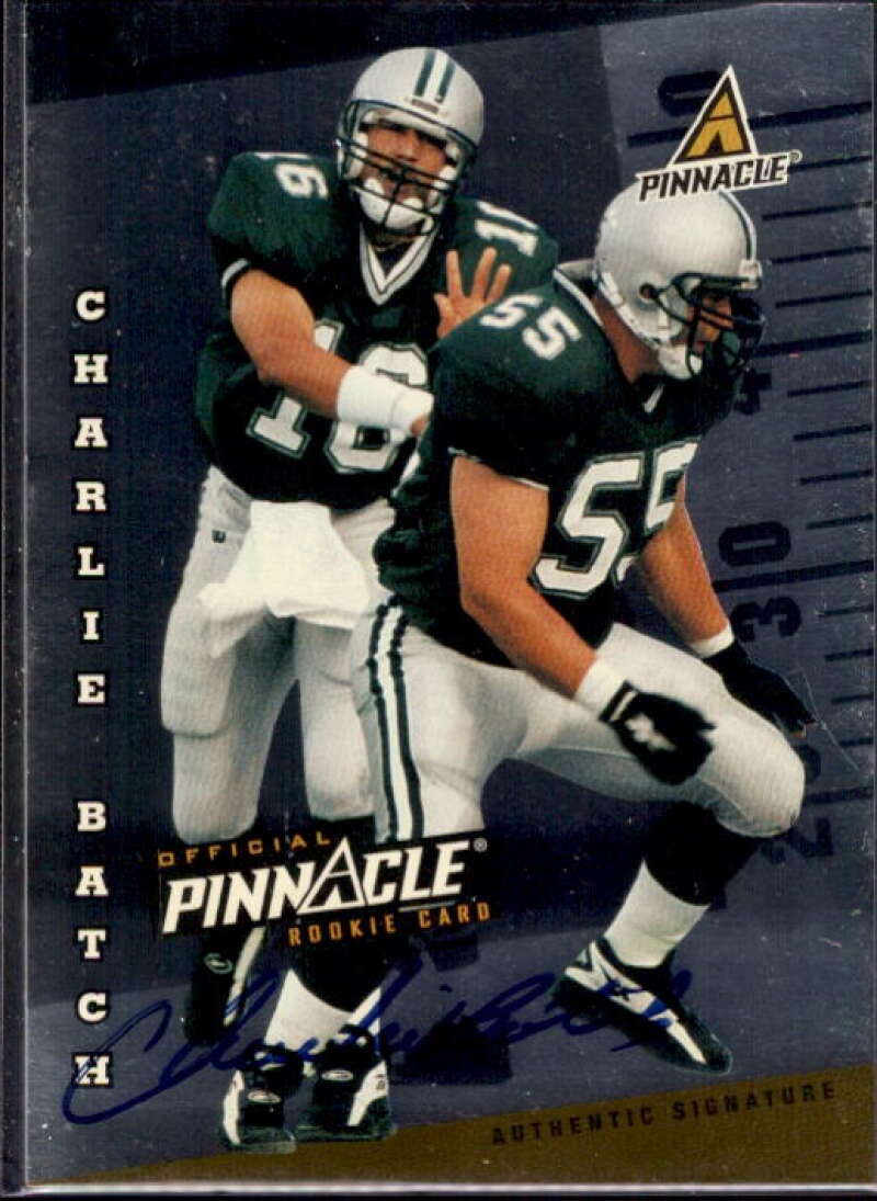 Charlie Batch Card 1998 Score Rookie Autographs #3  Image 1