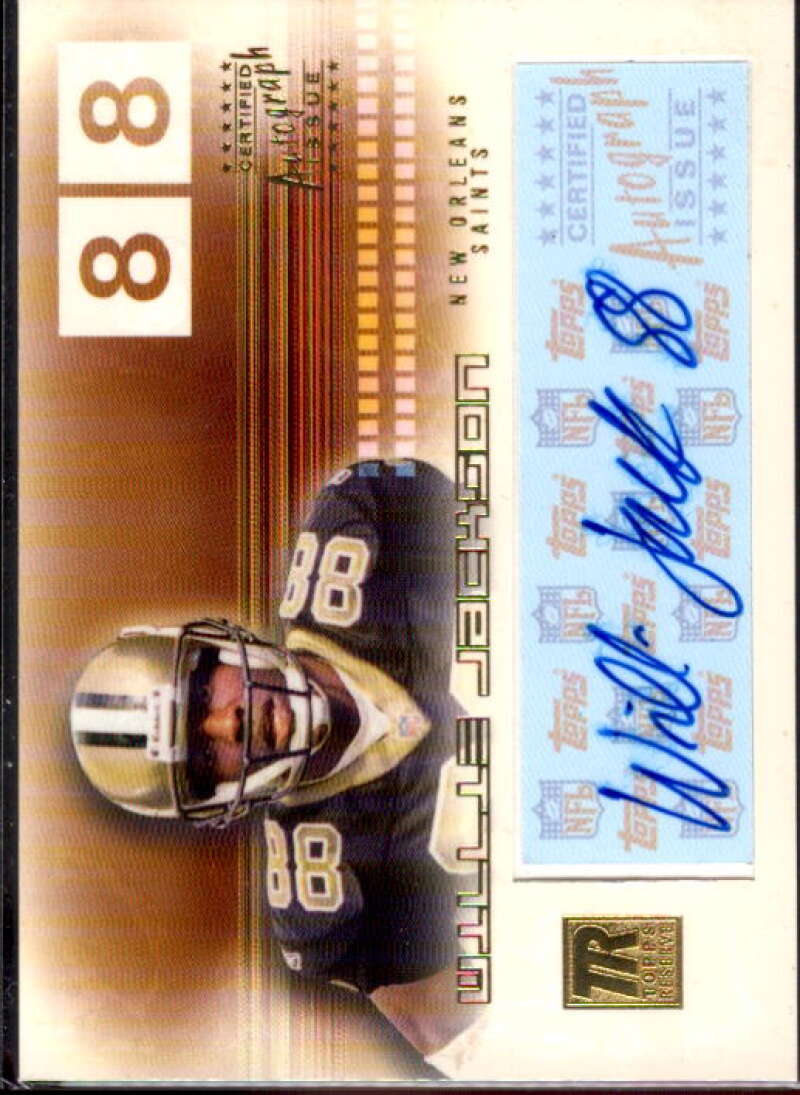 Willie Jackson Card 2002 Topps Reserve Autographs #RAWJ  Image 1