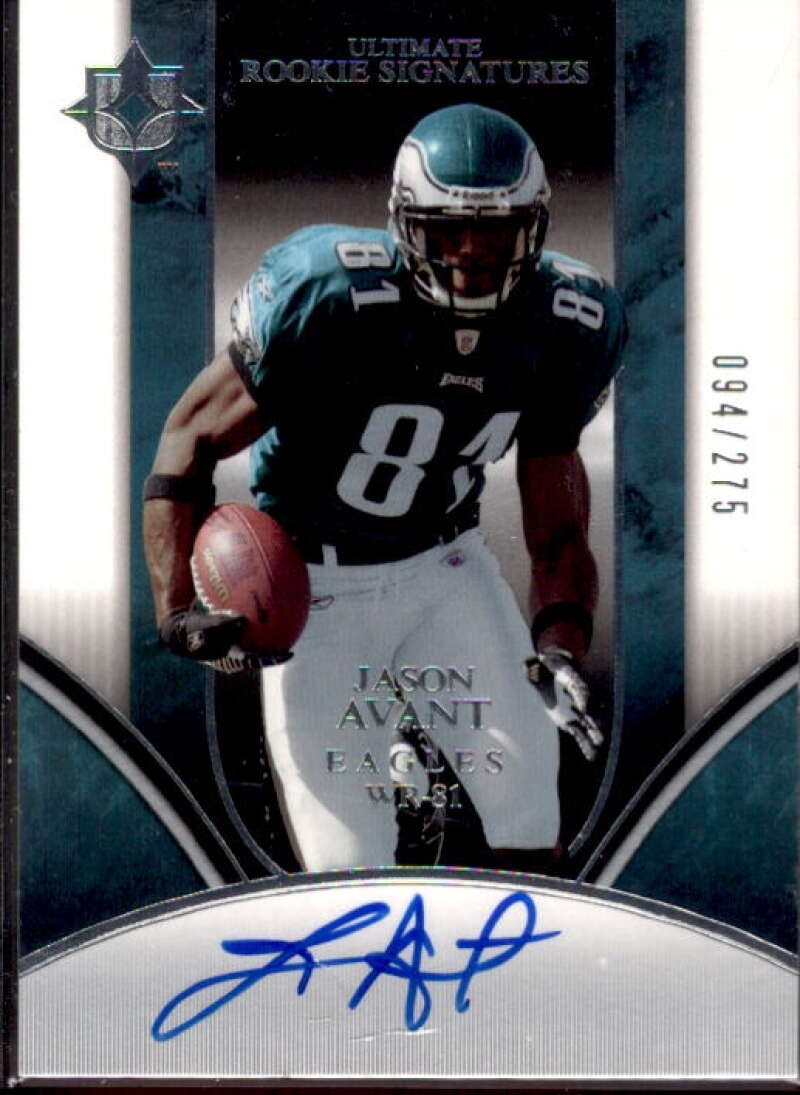 Jason Avant AU/275 RC Card 2006 Ultimate Collection #251  Image 1