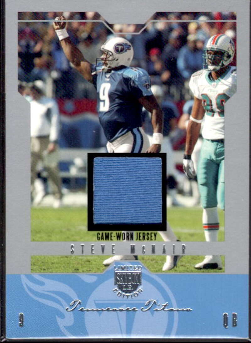 Steve McNair Card 2004 SkyBox LE Jersey Silver #30  Image 1