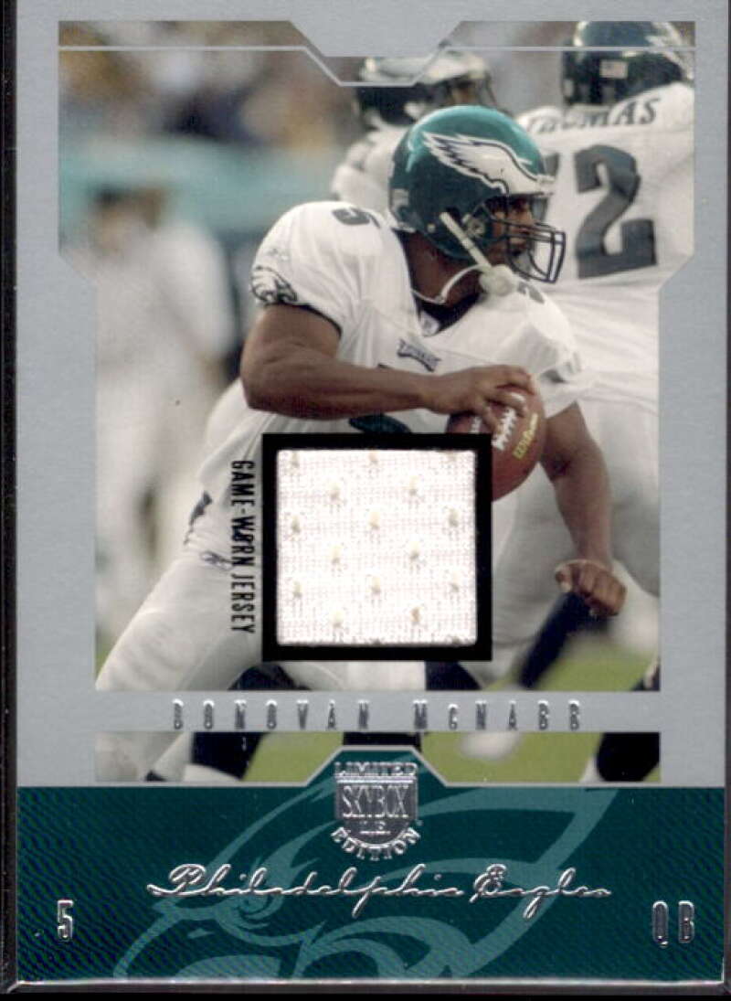 Donovan McNabb Card 2004 SkyBox LE Jersey Silver #54  Image 1