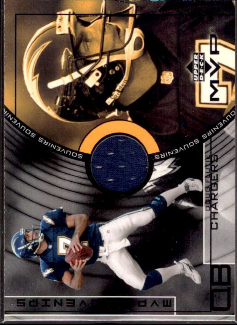 Doug Flutie Card 2002 Upper Deck MVP Souvenirs #SSDF  Image 1