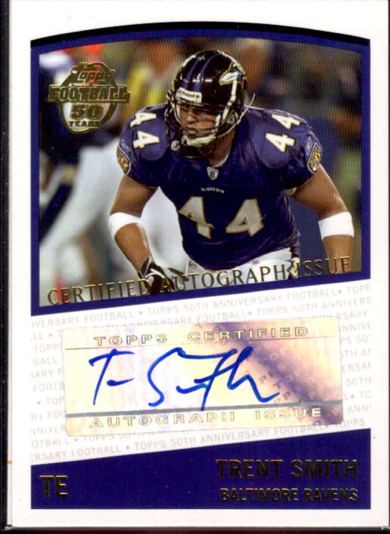 Trent Smith Card 2005 Topps Autographs #TTS  Image 1