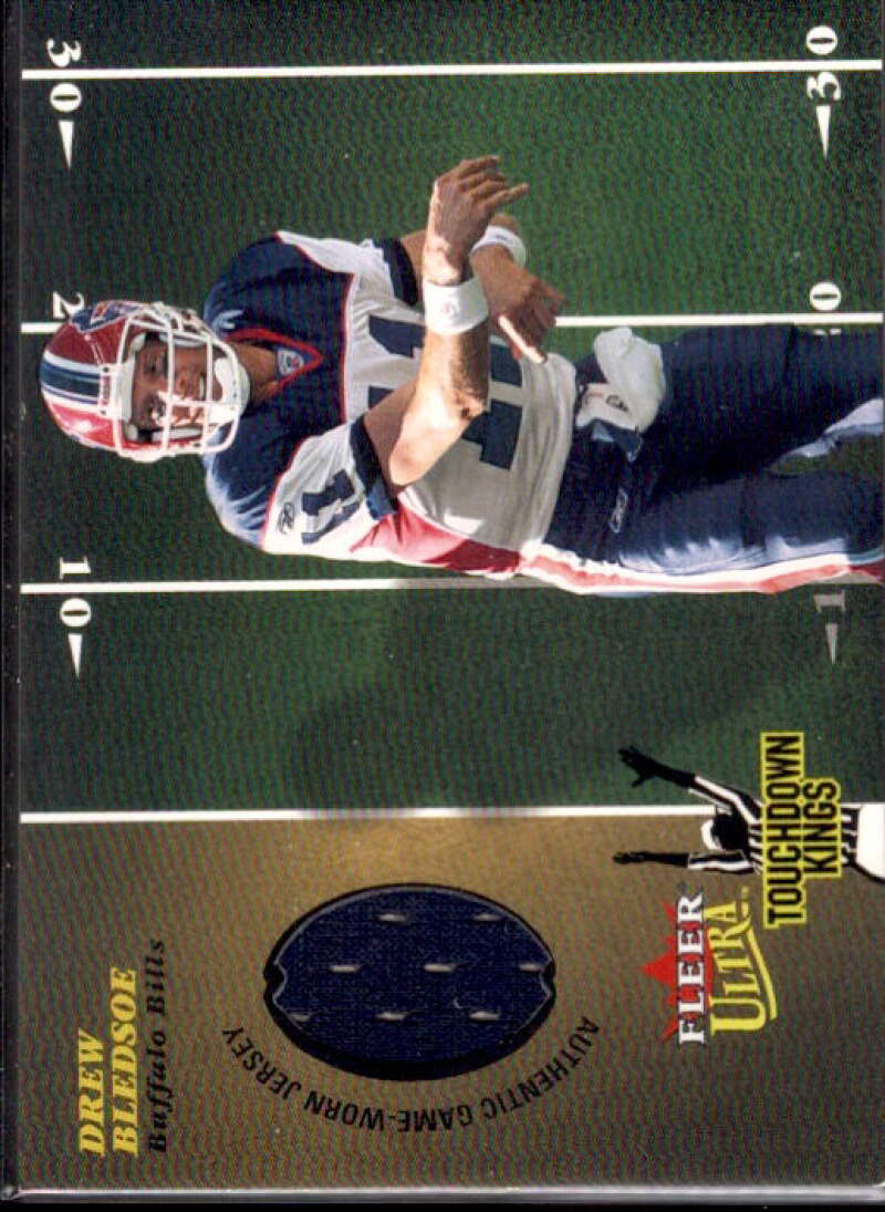 Drew Bledsoe Card 2003 Ultra Touchdown Kings Memorabilia #TKDB  Image 1