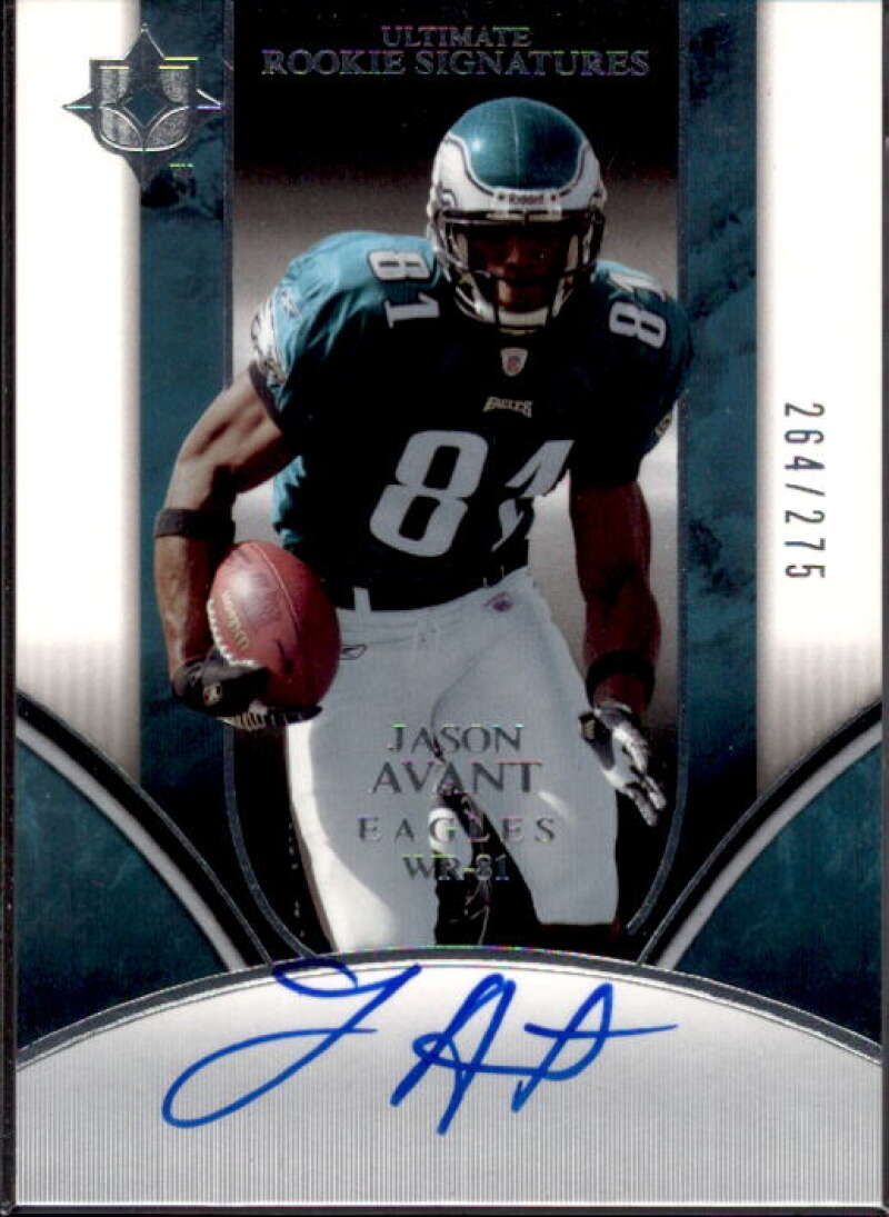 Jason Avant AU/275 RC Card 2006 Ultimate Collection #251  Image 1