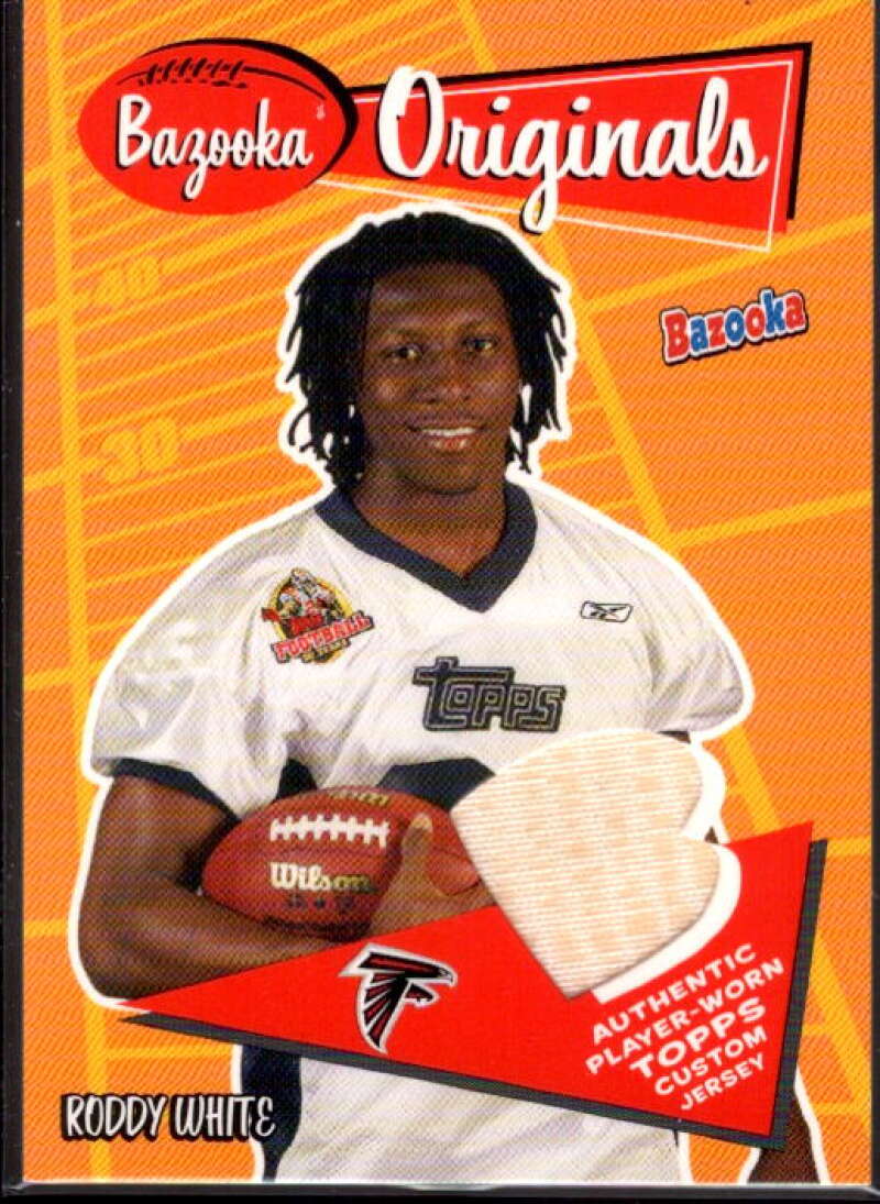 Roddy White Card 2005 Bazooka Originals Jerseys #BORW  Image 1