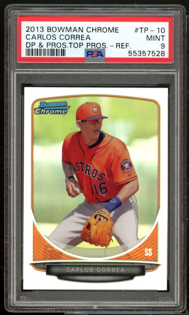 Carlos Correa Rookie 2013 Bowman Draft Top Prospects #TP-10