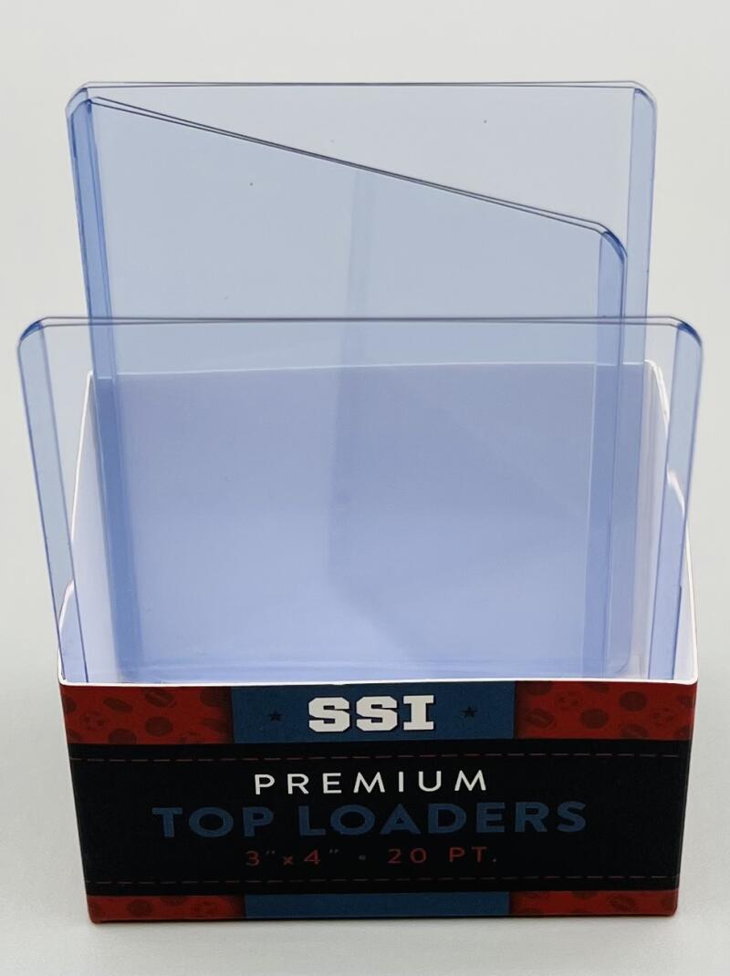  SSI Premium Sports Cards Top Loaders 1 pack of 25 3x4" Superior Sports Image 5