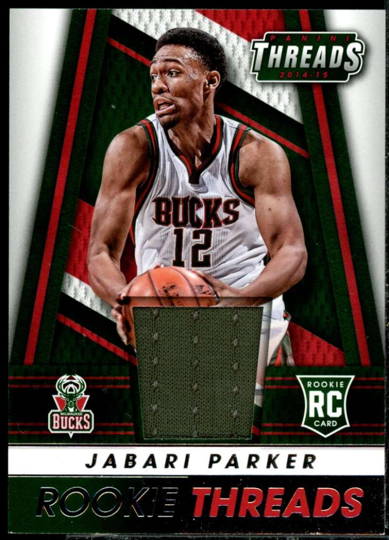 Jabari Parker Rookie Card 2014-15 Panini Threads Rookie Threads #16  Image 1