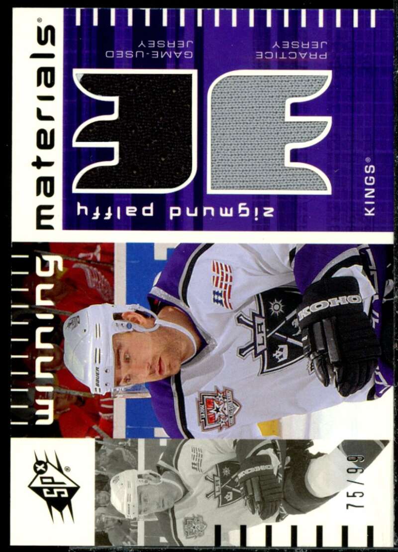 Zigmund Palffy Card 2002-03 SPx Winning Materials #WMPA  Image 1