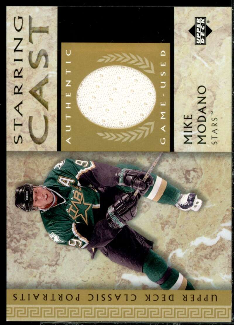 Mike Modano Card 2002-03 Upper Deck Classic Portraits Starring Cast #CMM  Image 1