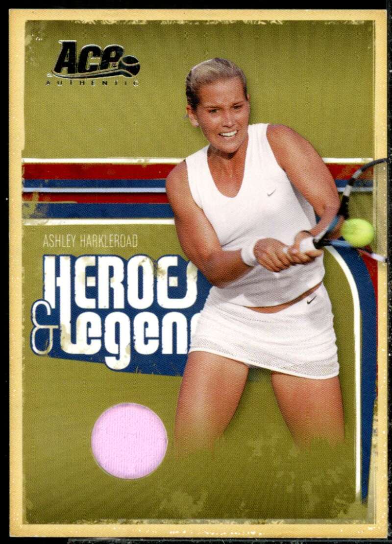 Ashley Harkleroad Card 2006 Ace Authentic Heroes and Legends Material #34  Image 1