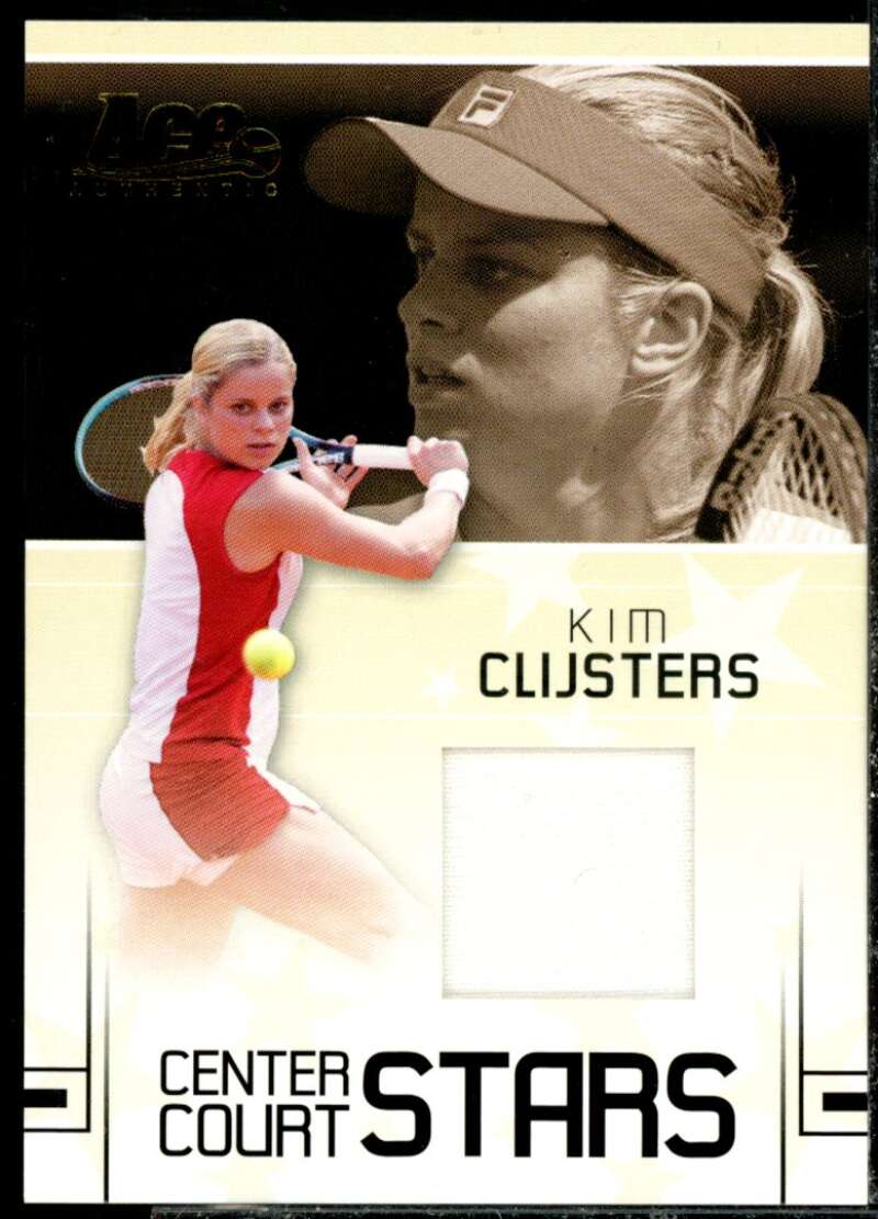 Kim Clijsters 2006 Ace Authentic Grand Slam Center Court Stars Swatches #10  Image 1