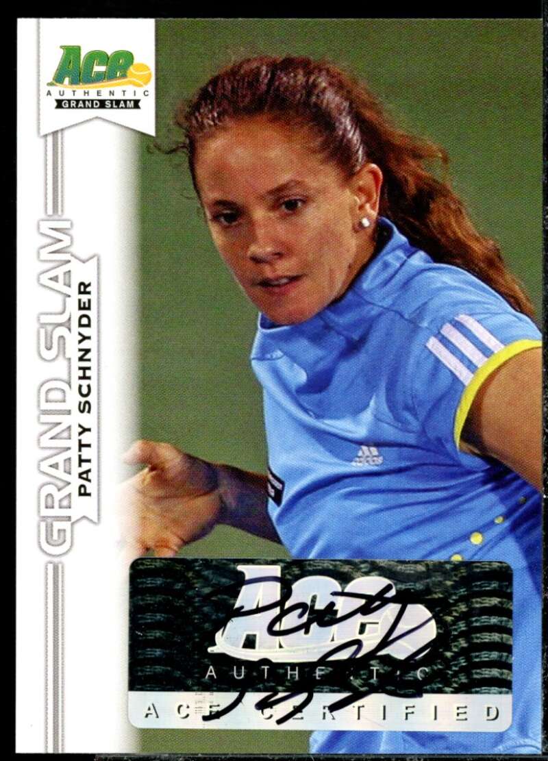 Patty Schnyder Card 2013 Ace Authentic Grand Slam #BAPS1  Image 1