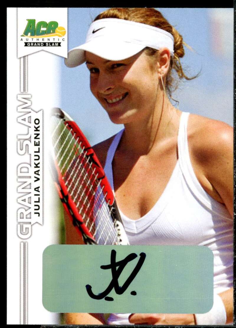 Julia Vakulenko Card 2013 Ace Authentic Grand Slam #BAJV1  Image 1