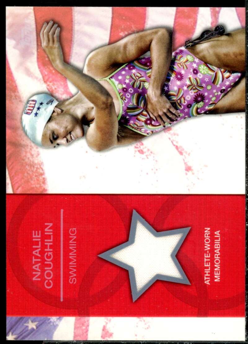 Natalie Coughlin Card 2012 Topps U.S. Olympic Team Relics #ORNC  Image 1