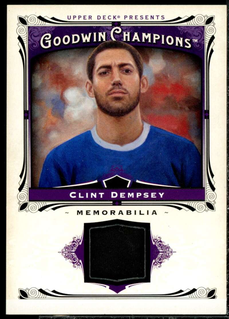 Clint Dempsey Card 2013 Upper Deck Goodwin Champions Memorabilia #MCD  Image 1