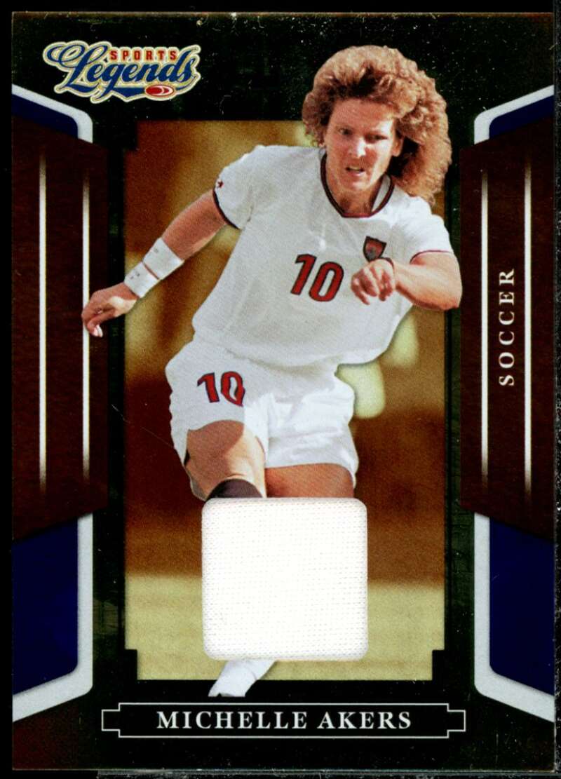 Michelle Akers Card 2008 Donruss Sports Legends Mirror Red #33  Image 1