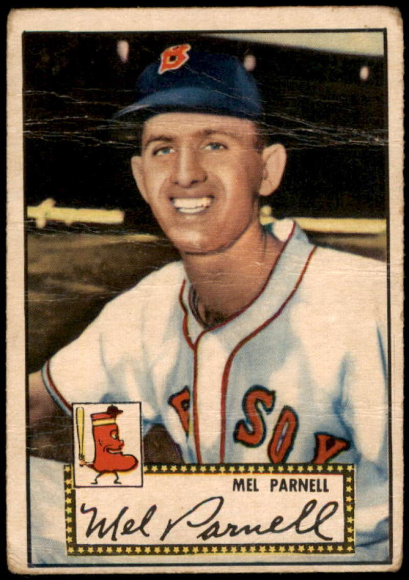 Mel Parnell Card 1952 Topps #30 Image 1