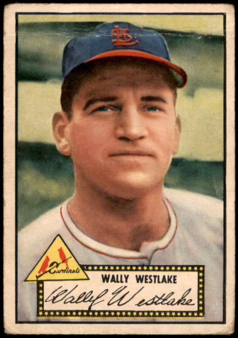 Wally Westlake Card 1952 Topps  #38 Image 1