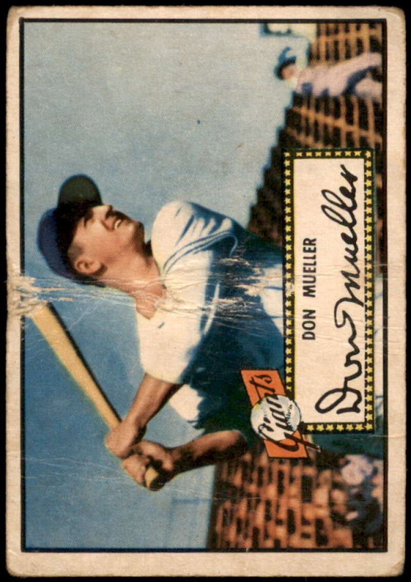Don Mueller Card 1952 Topps #52 Image 1