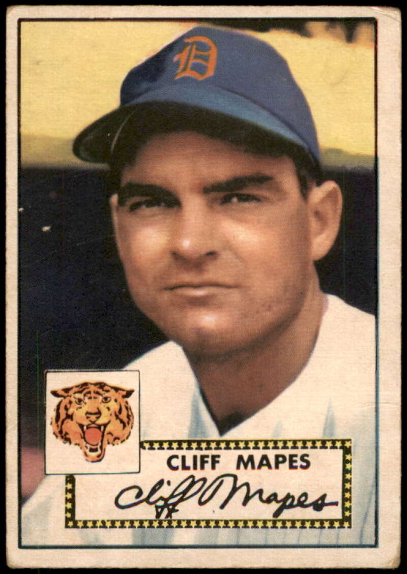 Cliff Mapes Card 1952 Topps #103 Image 1