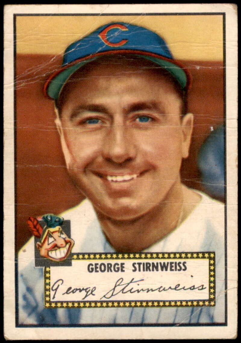 George Stirnweiss Card 1952 Topps #217 Image 1