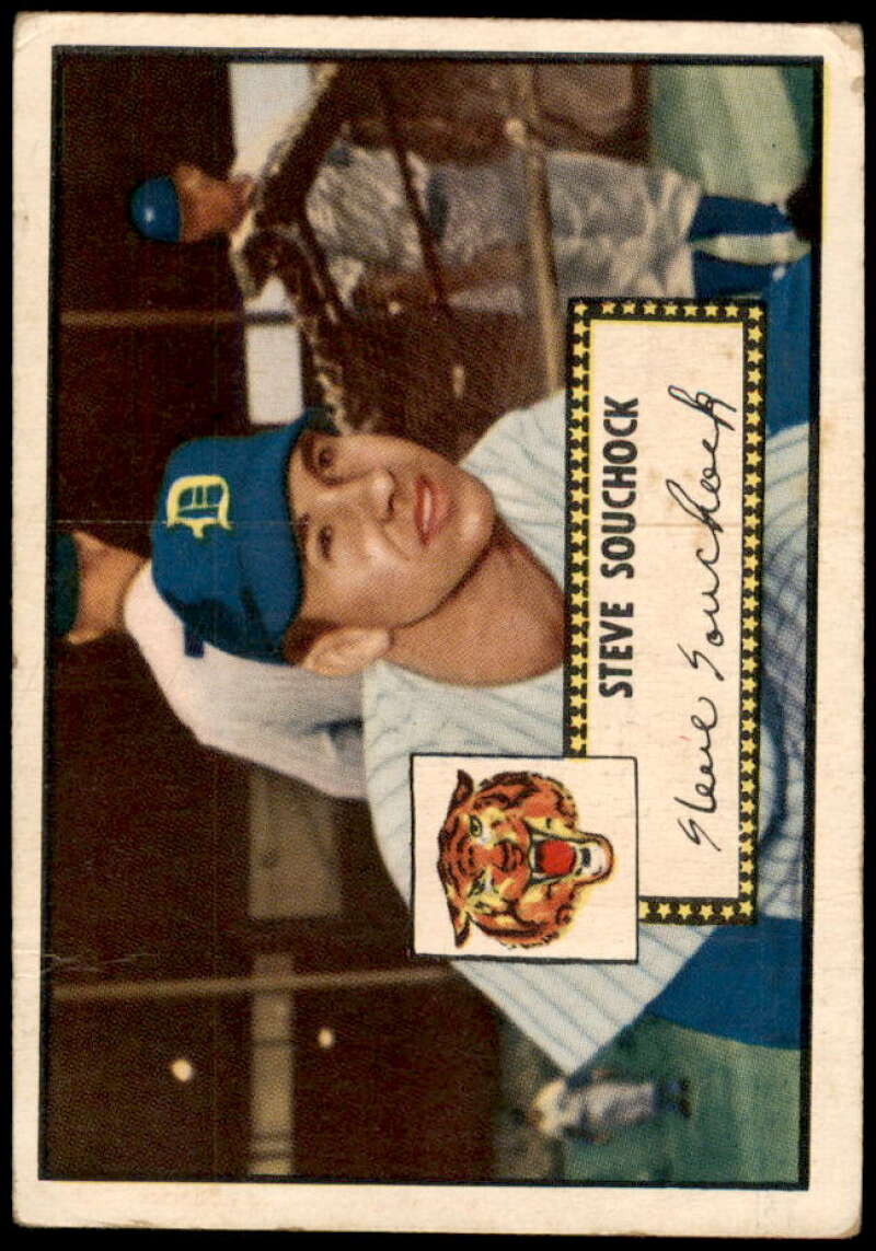 Steve Souchock Rookie Card 1952 Topps #234 Image 1