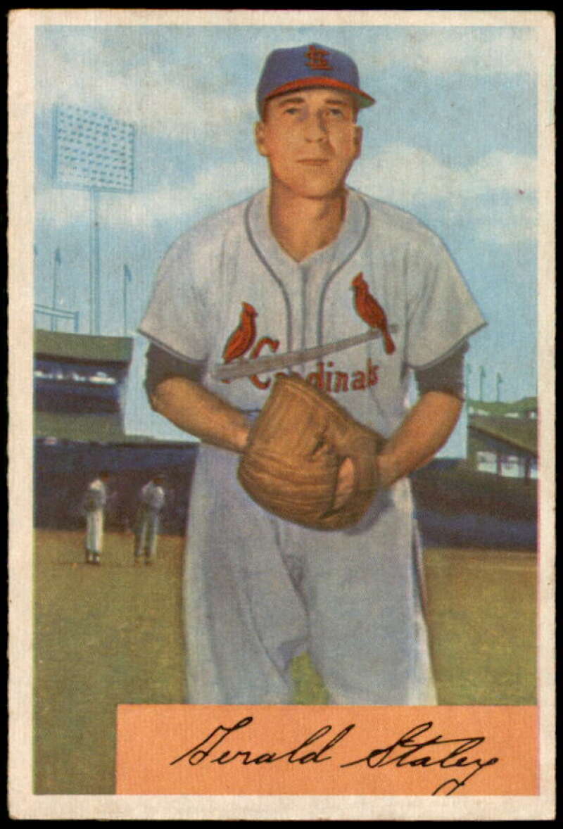 Jerry Staley Card 1954 Bowman #14 Image 1