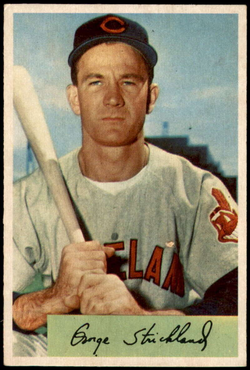 George Strickland Card 1954 Bowman #36 Image 1