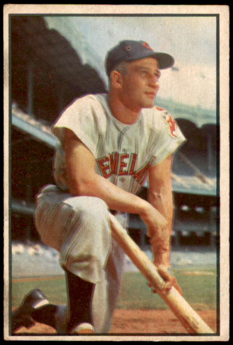 Al Rosen Card 1953 Bowman Color #8 Image 1