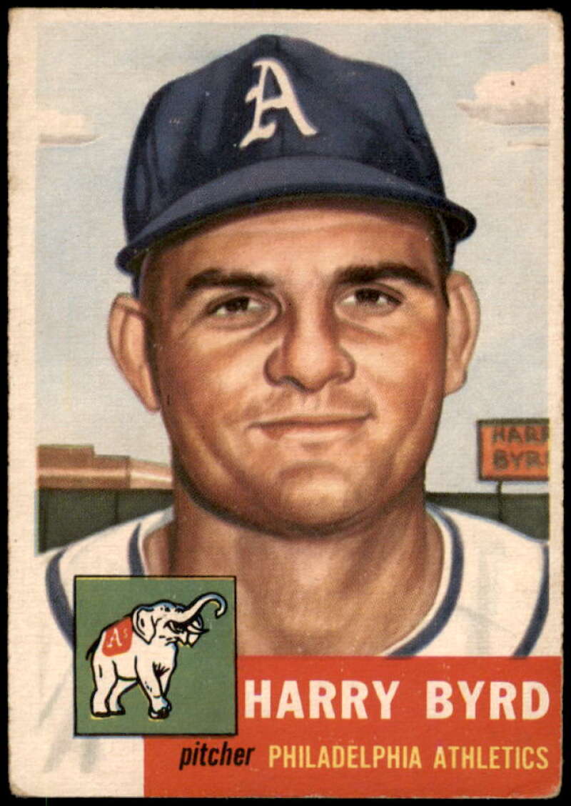 Harry Byrd Card 1953 Topps #131 Image 1